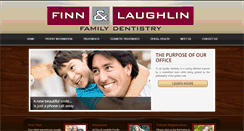 Desktop Screenshot of finnandlaughlinfamilydentistry.com